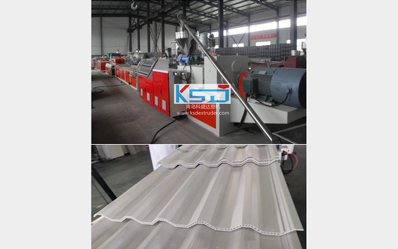 Линия по производству пустотелой ПВХ-плитки