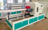 PVC pipe extrusion line with twin-screw extruder