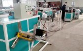 PVC cable conduit making line with water cooling system