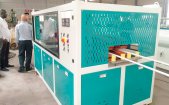 Double PVC conduit pipe production machine