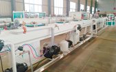 PE PPR pipe co-extrusion line with three-layer configuration