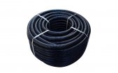 Plastic single-wall corrugated hose forming system