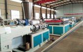 WPC building template production line
