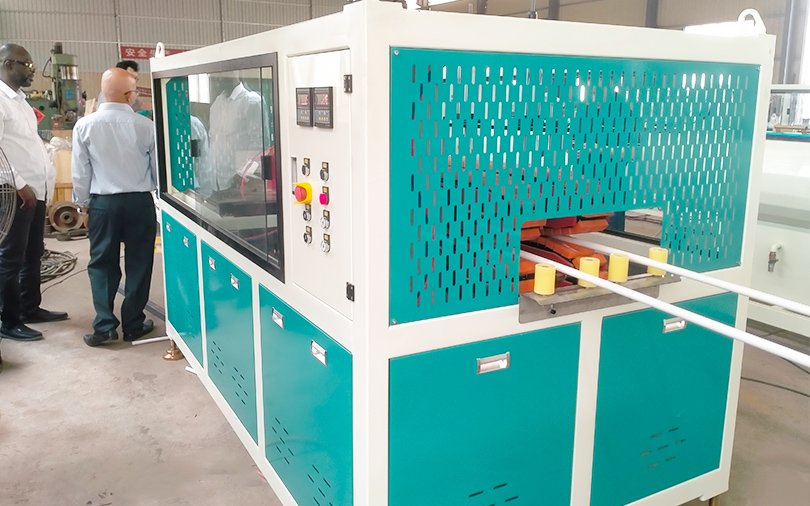 Линия по производству двухслойных труб из ПВХ