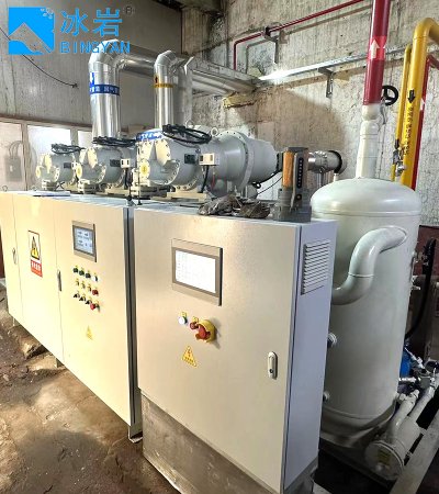 Премиум-класса одновинтовой компрессор промышленного охлаждения с водяным охлаждением и смазываемым источником переменного тока