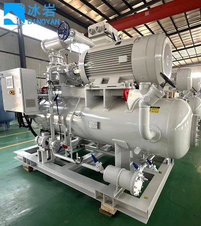 Горячая Распродажа Смазываемый Водяной Охлаждаемый AC Power Промышленный Холодильный Конденсаторный Блок