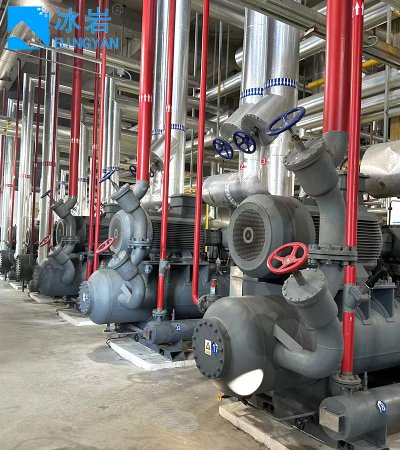 Компрессорная установка высокого обратного давления CO2, аммиака для холодильного хранения с переменной частотой