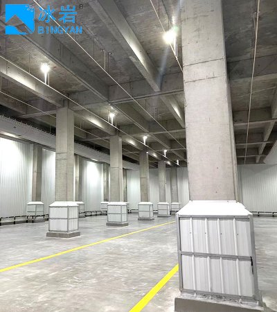 Холодильная камера с воздушным охлаждением для хранения рыбы с индивидуальными размерами