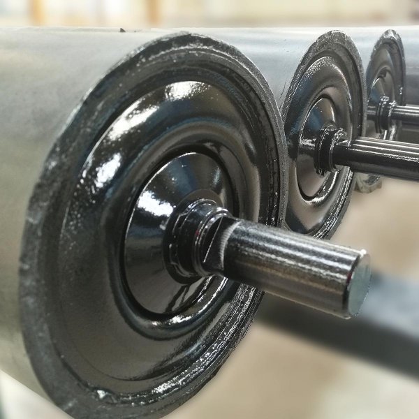 Резиновый футеровочный ролик