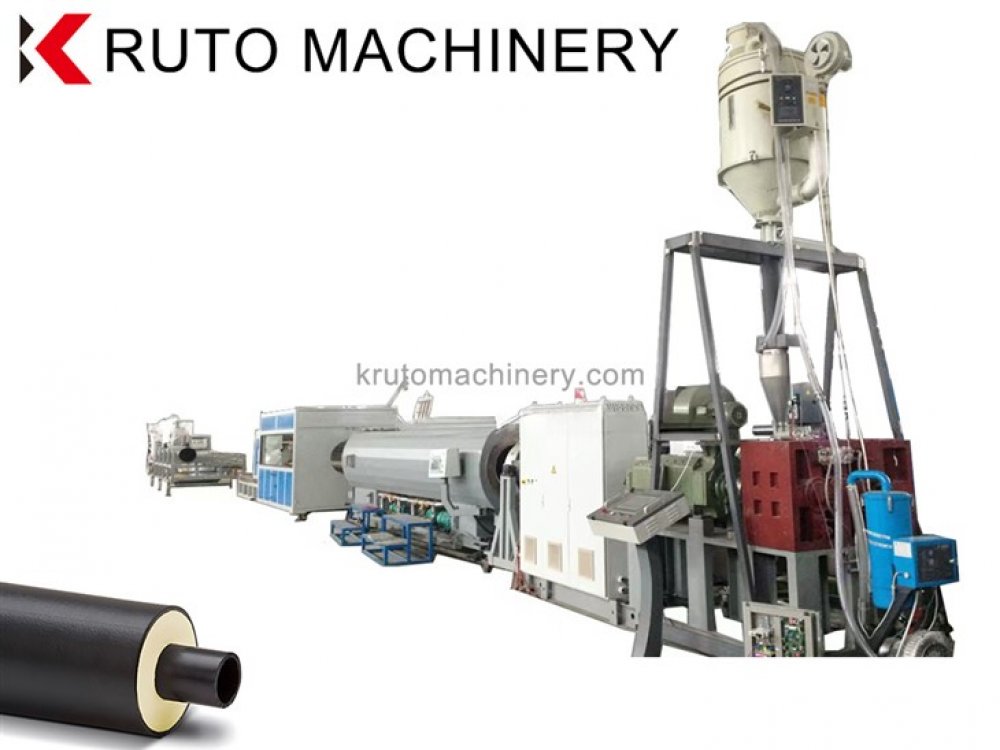 Линия экструзии теплоизоляционной трубы PE