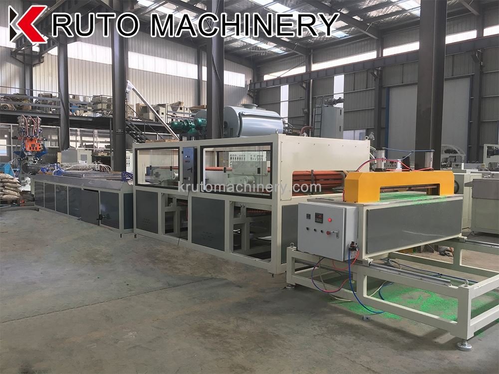 CE certified PE HDPE liner extrusion setup