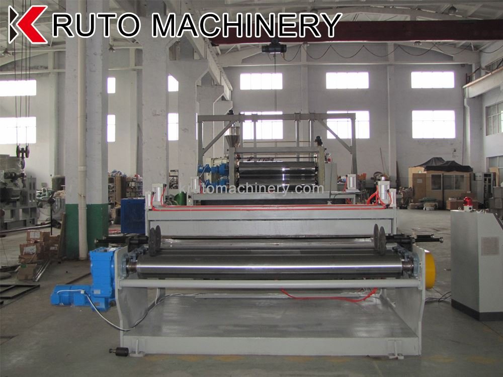 Easy-maintainable PVC extruder for continuous operation