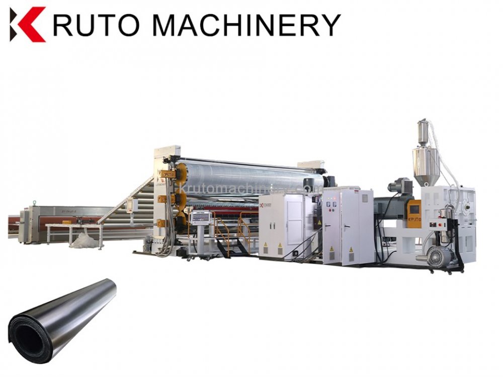 Extra Width 7m PE PP LDPE HDPE Geomembrane Production Line  