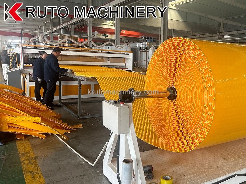 CE certified HDPE PE liner extrusion setup