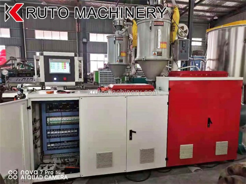Double Wall Corrugated Pipe Extrusion Line for High Precision Production