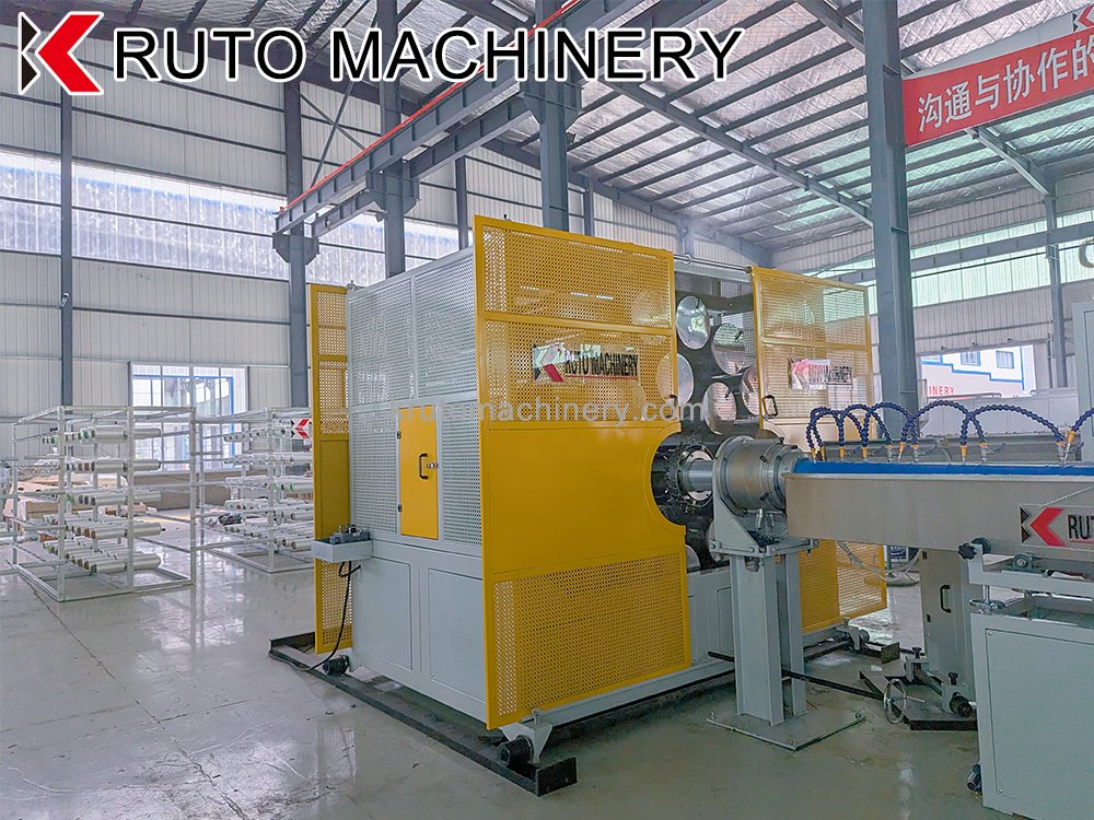 Efficiently Delivered PVC Layflat Hose Extruder