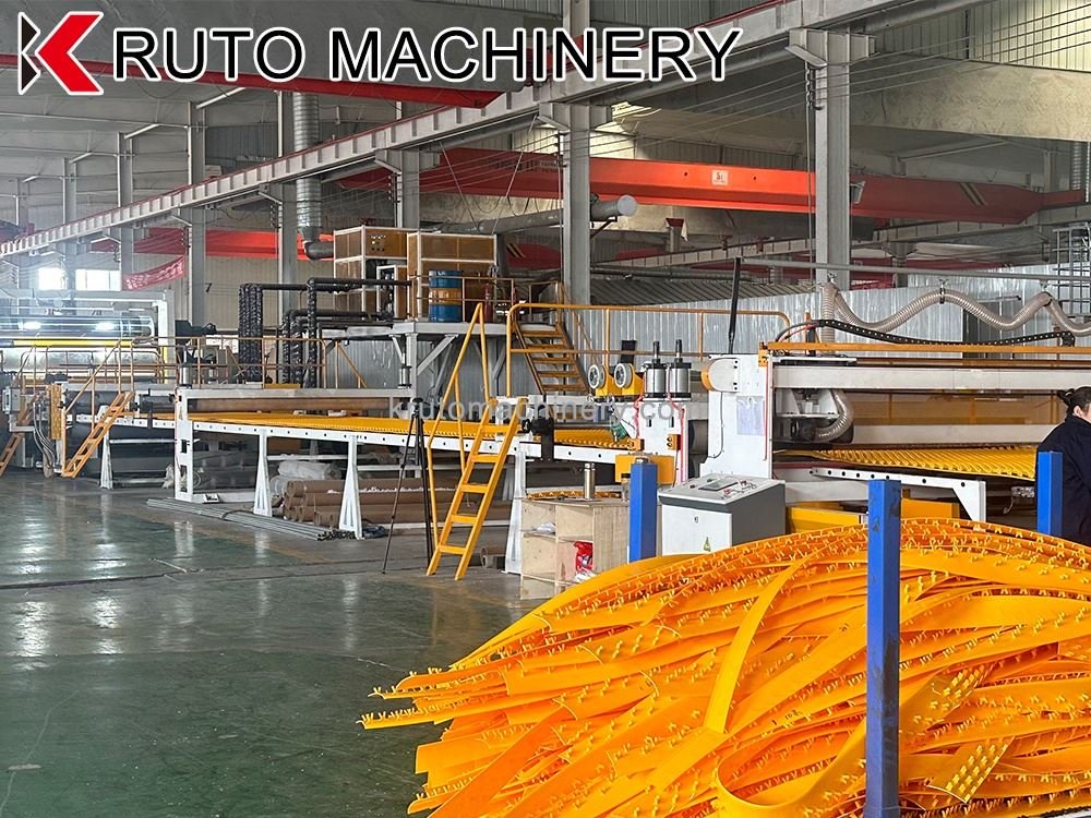 Optimized extrusion for uniform HDPE PE liners