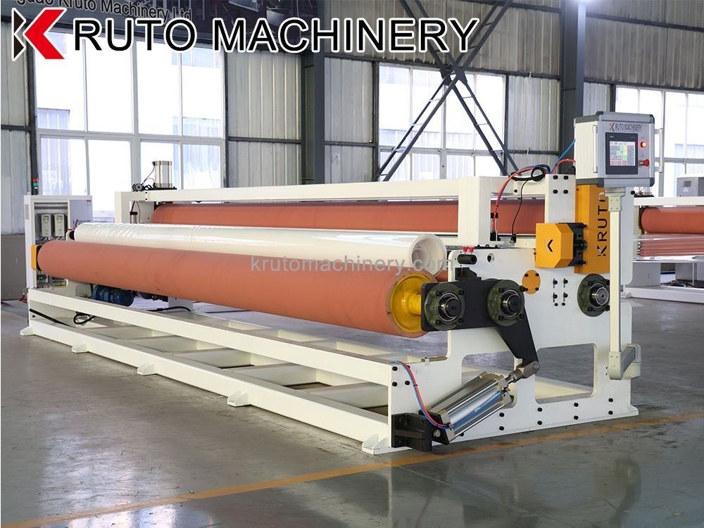 Easy-maintainable 7m extruder for continuous sheet fabrication