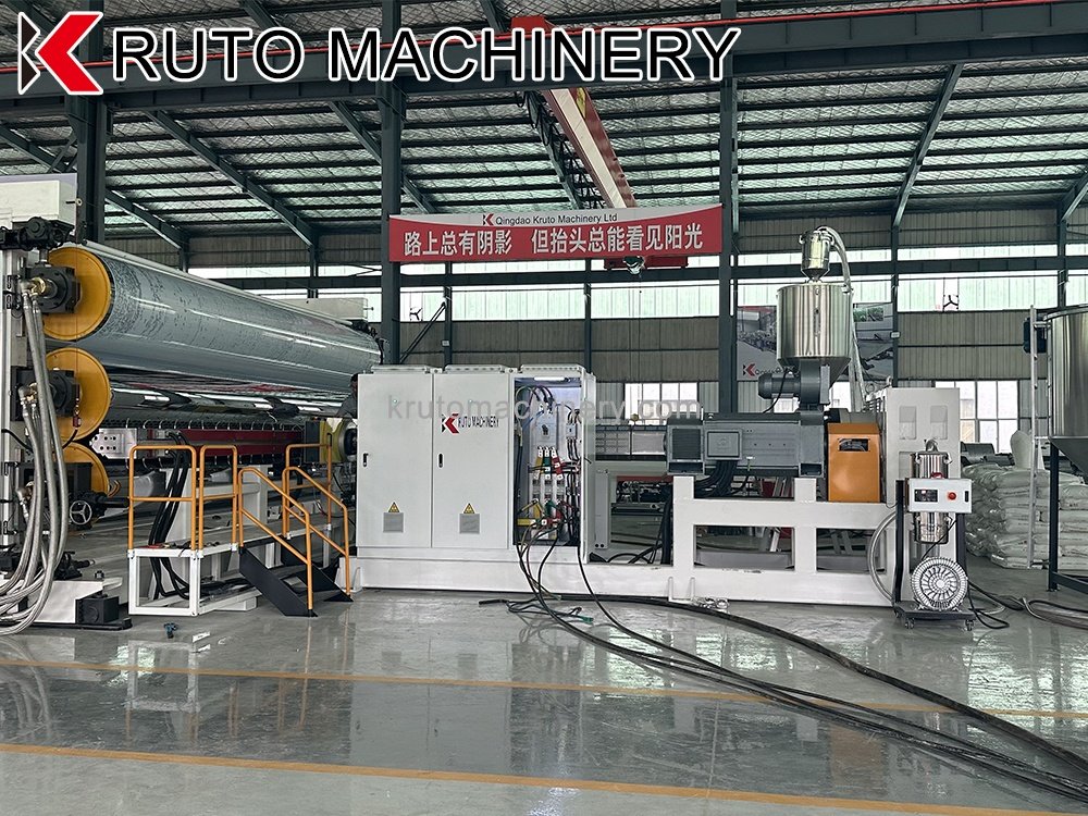 Easy-maintainable 6m extruder for continuous industrial use