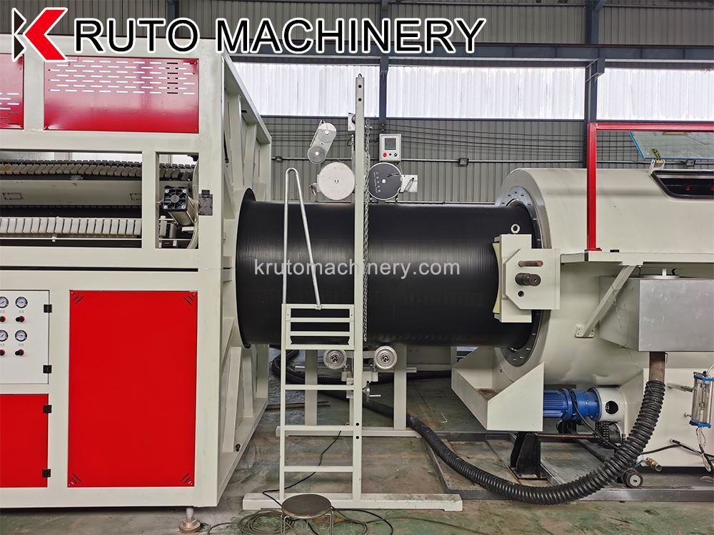 Industrial PE Pipe Line Producing Durable Large-Diameter Pipes