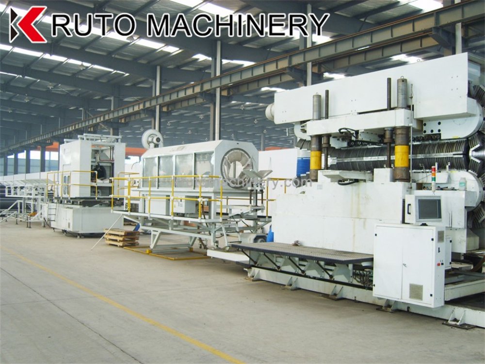 Easy-Maintainable Double Wall Pipe Extruder for Stable Performance