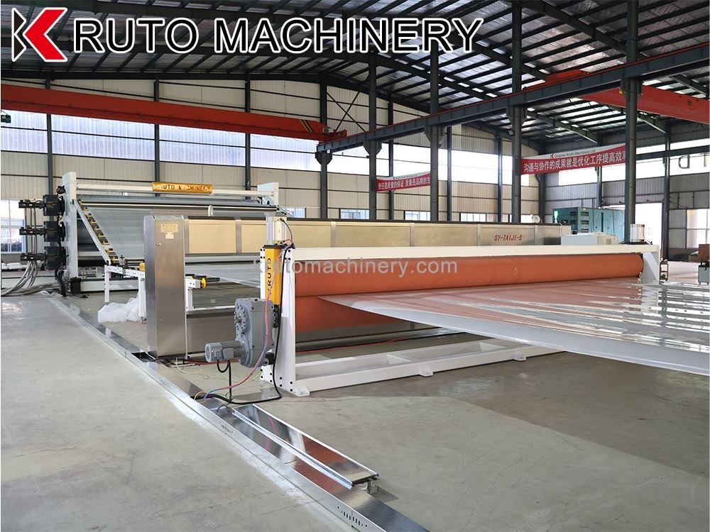 Optimized membrane extrusion machine for efficiency