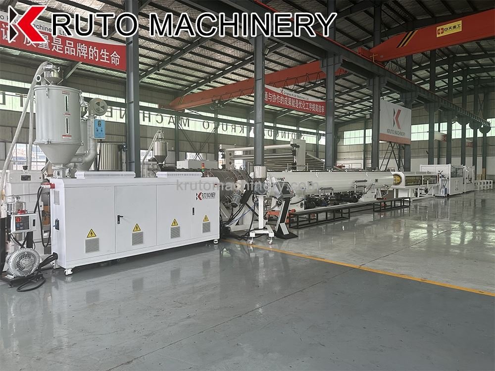 Advanced PE Pipe Extrusion System with Quality Control