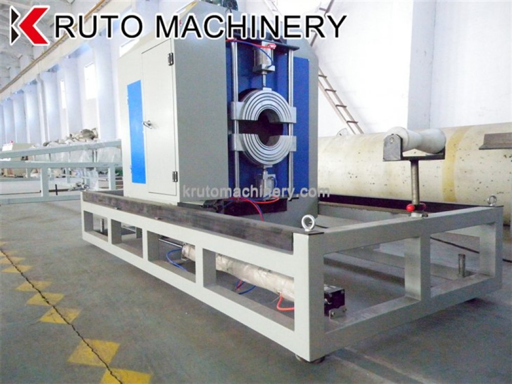 Industrial PVC Pipe Line Ensuring Accurate Diameter and Strength