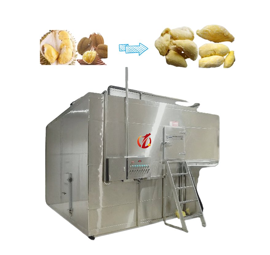 Морозильник с псевдоожиженным слоем