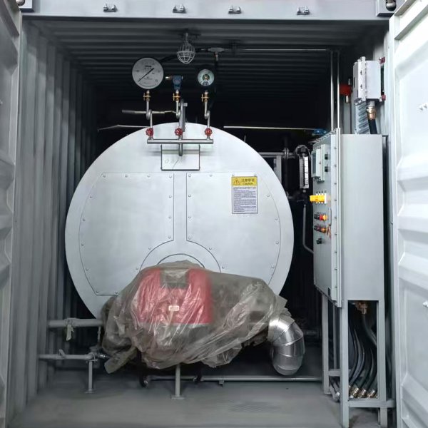 Паровой котел на раме