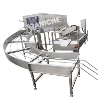 Машина для мойки клеток для птицы