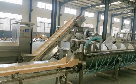 Тестирование линии переработки куриных лапок