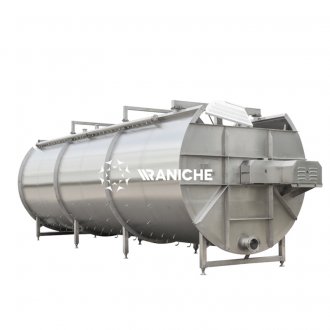 Спиральный предварительный охладитель большого размера