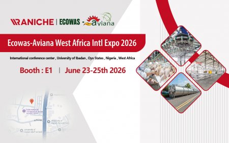 RANICHE примет участие в Международной выставке Ecowas-Aviana в Западной Африке 2026 года.