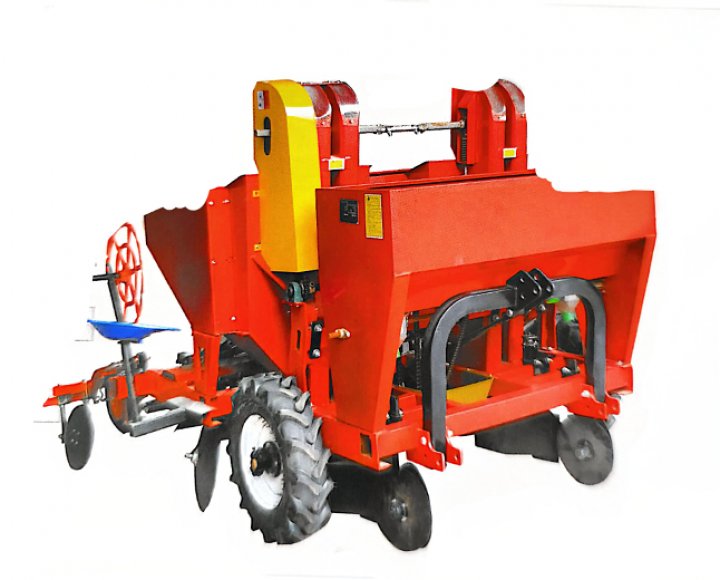 Картофелесажалка с двойной ложкой и вибрацией 2CM-4