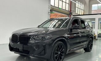 BMW x3 2022 modified xdrive30i premium m obsidian night package