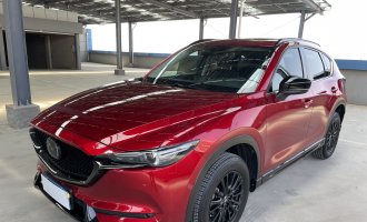2021 Mazda CX-5, 2.0L, automatic transmission, front-wheel drive, “Black Knight” trim
