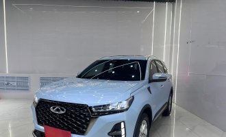 Chery Tiggo 7 PLUS, синий цвет, модель 2022 года, 1.5T CVT, люкс+