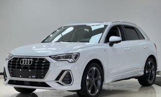 2022 Audi Q3, White, 35 TFSI, Sporty Dynamic Type (360 Panoramic Camera + Seat Heating + Factory Ambient Lighting)