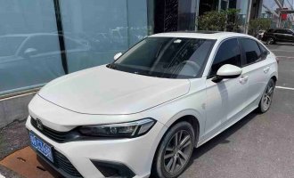 Honda Civic 2022 белый 180TURBO CVT, версия Shangqing