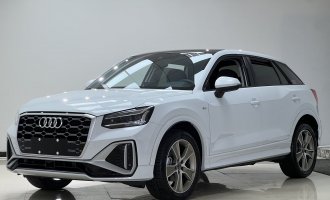  Audi Q2L 2023 года, белый цвет, 35TFSI, стильный динамичный вариант (теплые сиденья)  