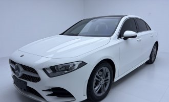 Mercedes-Benz A-Class, White, 2022 model, A 180 L Sports Sedan