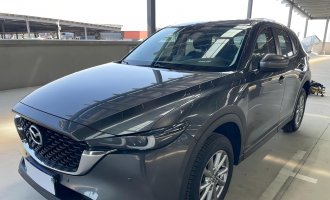 Mazda CX-5, серый цвет, модель 2022 года, 2.0 л, автоматическая коробка передач, передний привод, комплектация «Интеллектуальная Элегантность»