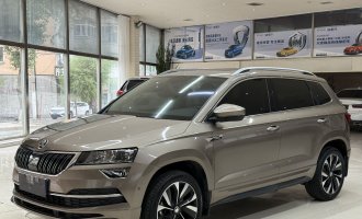Skoda Karoq Yellow 2022 TSI280 Luxury Edition