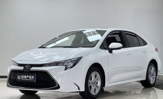 Toyota Levin 2022 года, белый цвет, 185T CVT, люкс (замок с кожаными сиденьями + подогрев сидений) 