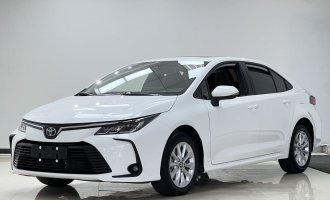 2021 model Corolla, white, 1.2T S-CVT Elite PLUS version (leather seats + seat heating) 