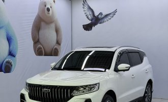 Geely Vision X6, белый цвет, 2021 год, PRO 1.4T, автоматическая трансмиссия, премиум-версия