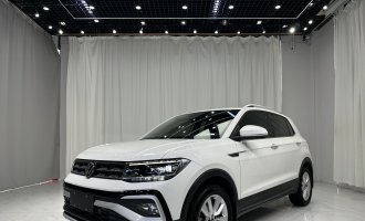 Volkswagen T-Cross White 2022 model, 1.5L automatic comfort edition