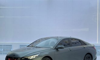 Hyundai Elantra Grey 2022 model 1.5L CVT 20th Anniversary Edition