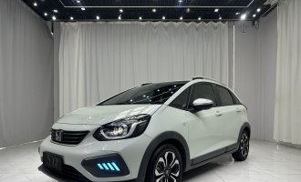 Honda Fit, зелёный цвет, 2021 год выпуска, 1.5L CVT, модель Chaoyue Max 